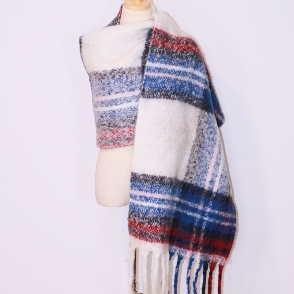 Hollister Plaid Scarf